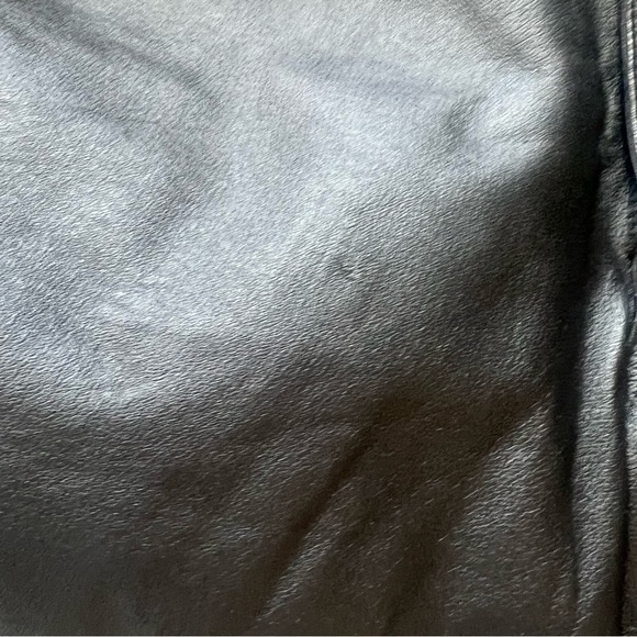 Vintage 80s 90s 100% Leather High Waisted  Pants - Picture 14 of 15